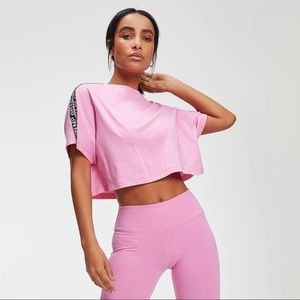 MP Power Women’s Crop Tape T- Shirt - Candy
